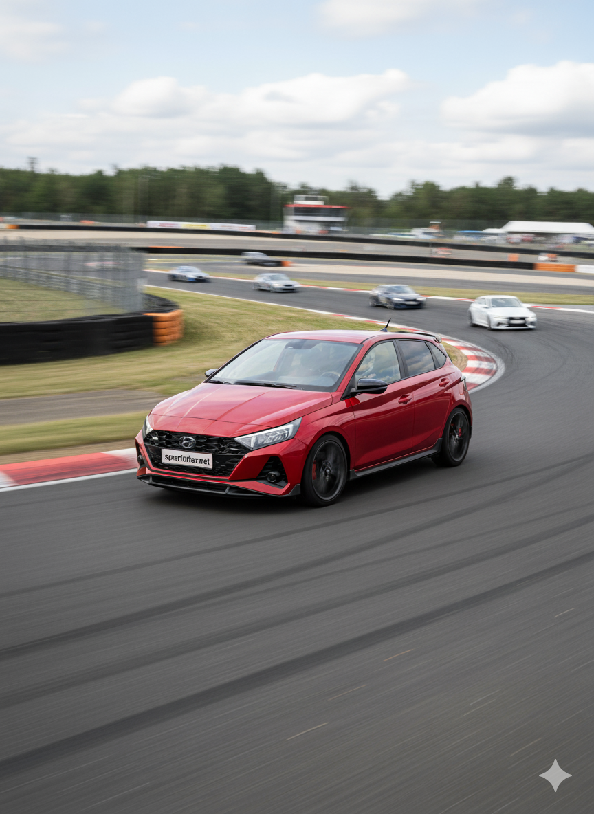 hyundai auf rennstrecke